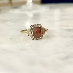 Gold Ruby ring Size 7.